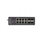 981512 - Hikvision DS-3T1512HP-SI-8P4F Industriële Smart Managed Switch DIN 8x PoE+ Gigabit 110W + 4x Gigabit SFP