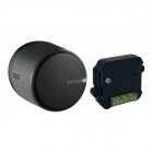 100264 - Starterkit Tedee GO2 Slim Deurslot zwart en Dry Contact